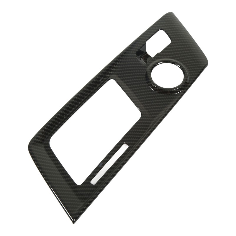Car Gear Box Cover Trim Carbon Fiber Style Console Shifter