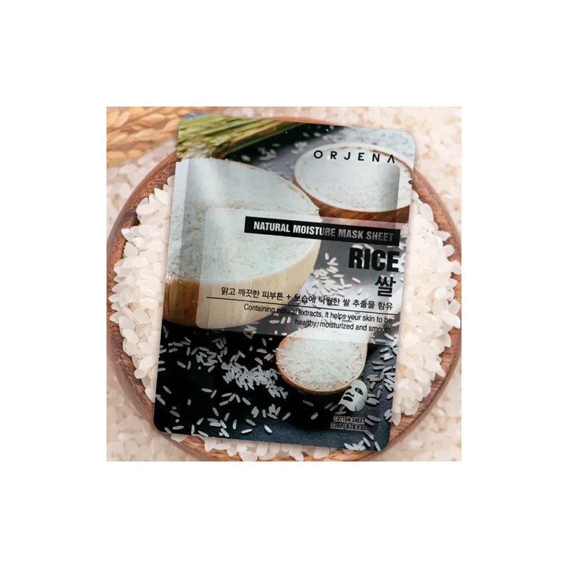 Mascarilla Facial Orjena De Arroz 10 Piezas