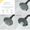 The Showerhead by Boona (Midnight Black) - Max Pressure