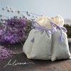Lalavanda® 6 x Lavender Bags with Dried Lavender Flowers, Perfect