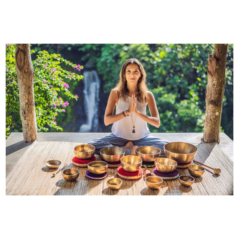 XDrum Omshanti Singing Bowl, 10 cm, Weight: 300 g, Handmade