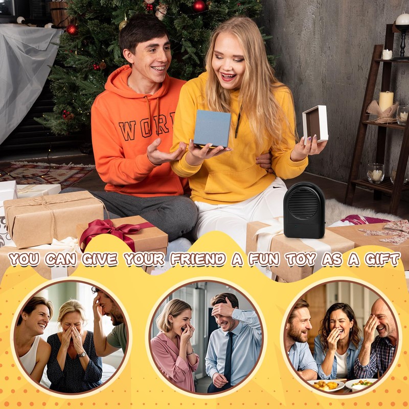 Fart Machine with Remote, 50 Sounds, Gag Gift for Adults