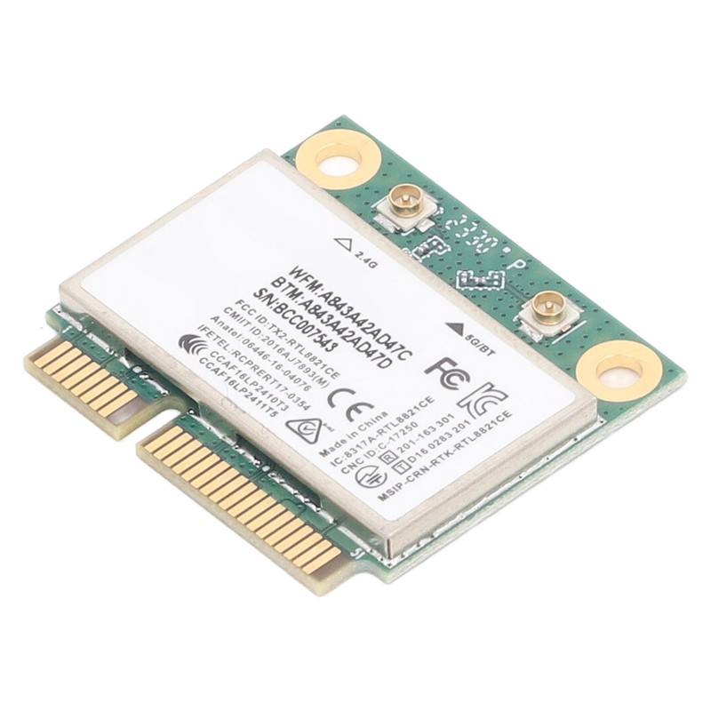 RTL8821CE Network Card Module 433Mbps BT4.2 802.11AC 2.4GHz 5GHz Mini