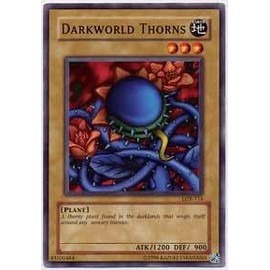 Yu-Gi-Oh! - Darkworld Thorns (LOB-114) - Legend of Blue Eyes White Dragon - 1st Edition - Common