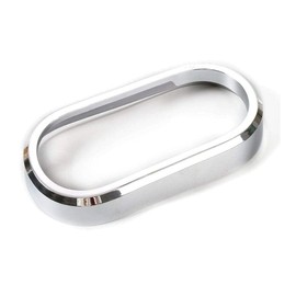 VQAVXAV Gear Shift Panel Trim Cover ABS Frame Bezel + Jk Chrome M Front for Jeep for Wrangler 2007-2010