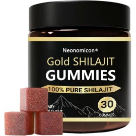 Pure Shilajit Gummies for Men, Pure Himalayan Shilajit, 85+ Trace Minerals & Fulvic A