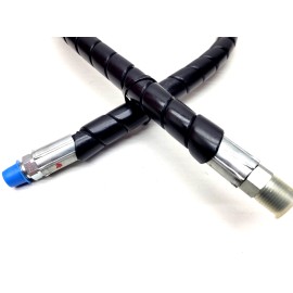 MAXIM BOSS SNOW PLOW HOSE EXT PLOW 3/8 X 40" 1/4" MP X 3/8" MP WITH HOSE WRAP HYD19121