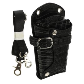 Healvian Barber Scissor Pouch Hairdressing Waist Holder Professional Salon Scissor Bag Hair Tools Storage