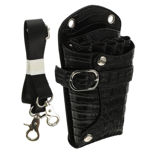 Healvian Barber Scissor Pouch Hairdressing Waist Holder Professional Salon Scissor