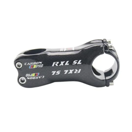 RXL SL carbon fiber bike stem 31.8 stem 6° carbon road stem full carbon fiber stem 31.8 PRO Carbon Bike Stem 6 degree Bicycle Components and Accessories (6 degree 90mm)