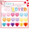 TaoBary 85 Pcs Valentine's Day Bulletin Board Set 3D Heart