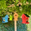 GARTENETAGE Sweden Scattered Feed Silo - Colourful Bird Feeding for