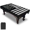 BUAEL Pool Table Cover, Waterproof & Dustproof Outdoor/Indoor Pool Table