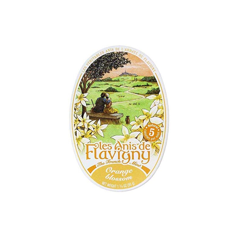 Orange Blossom Flavored Hard Candy 50 g by Les Anis
