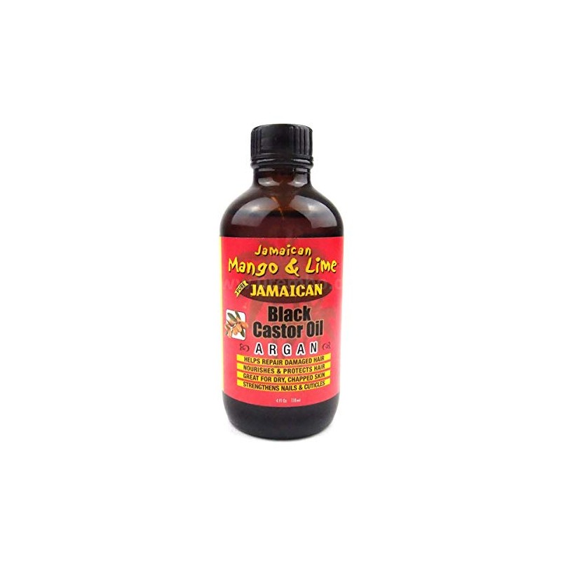 Jam. Mango & Lime Black Castor Oil Argan 4oz