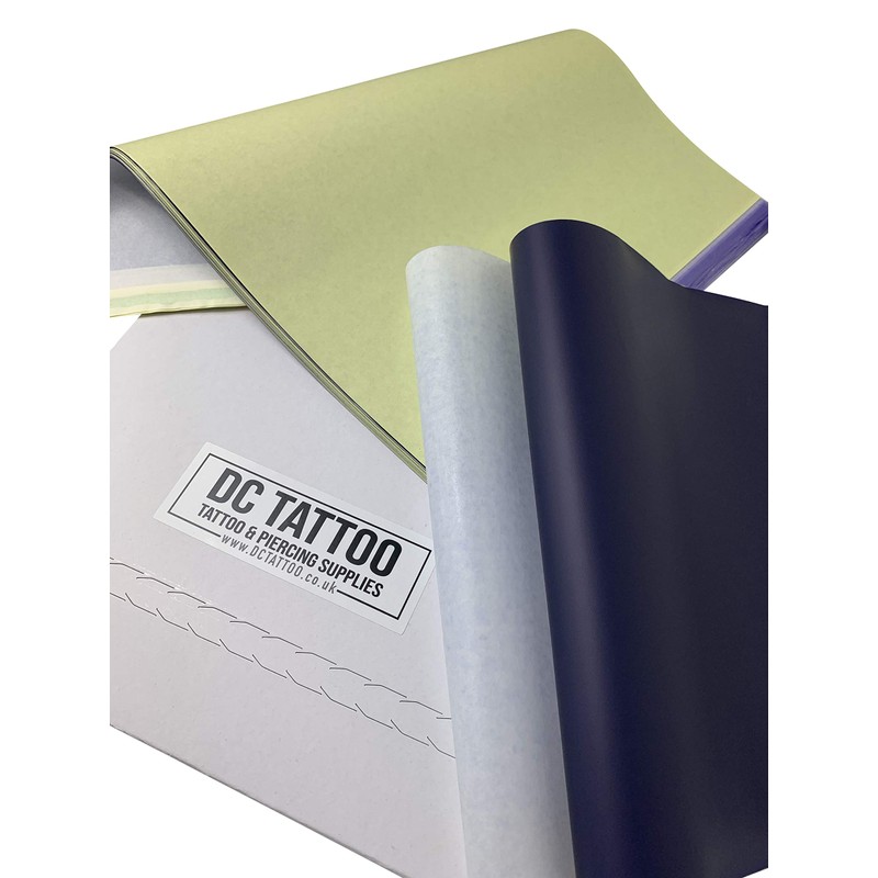 DCTattoo DCTattoo 100 X Tattoo Transfer/Thermal/Carbon/Stencil Paper