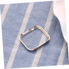 jojofuny 2pcs Aluminum Alloy Metal Frame Case for Series Gold Plating Shell Protective Bumper Cover for Watch Band Fit for Screen