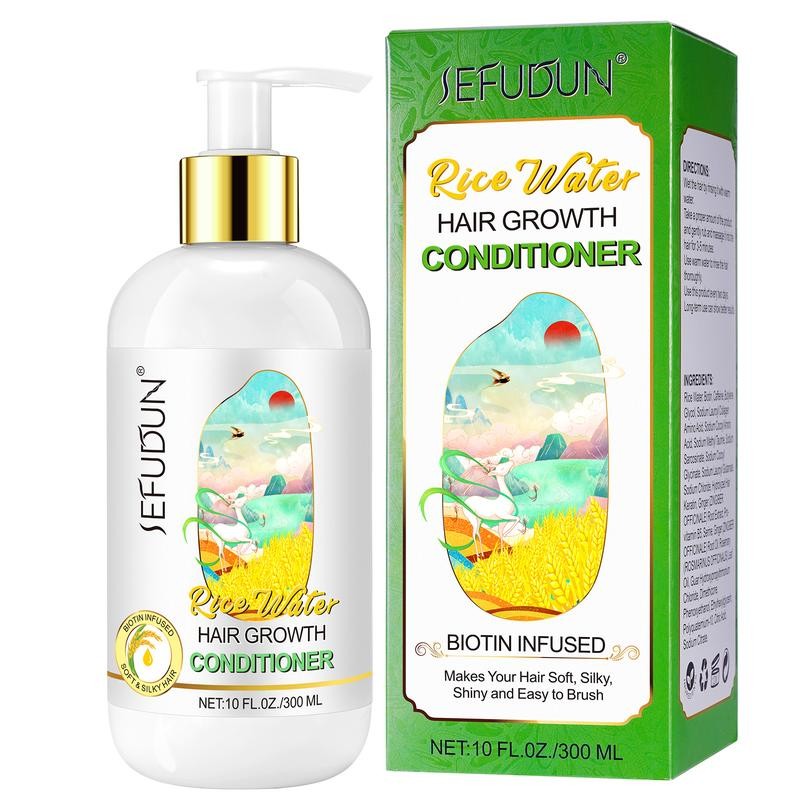 SEFUDUN Rice Water Shampoo and Conditioner Haircare - Specification: Rice