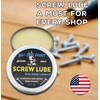 Screw Lube 2 Ounce Wood Screw Lubricant Made in The