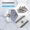PROTECH Pack of 200 Drilling Screws 4.8 x 38 mm