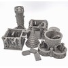 QP3D Raven Tower House Fantasy Building Terrain Scenery for Tabletop