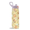 Goiicoln 2-in-1 Lid Capybara Water Bottle 22oz, Capybaras Tumbler Insulated