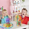 RAINBOW TOYFROG Snap-N-Twist Building Blocks - 270 Piece Set of