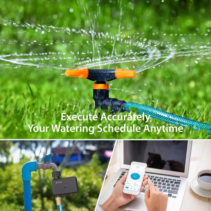 TROND Smart Sprinkler Timer Bluetooth Water Timer for Garden Hose