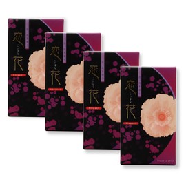 Koihana Elegant Floral Scent, 4 Boxes, Smokeless Incense, Tanaka Butsudan Store, Original, Comes in a Special Box to Reduce Incense Fracture During Transportation
