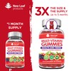 Chewable Vegan Multivitamin 180 Gummies - Non Sugar Coated, Gluten