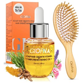 Aceite Capilar Giofna Rosemary Serum Para Cabello Encrespado