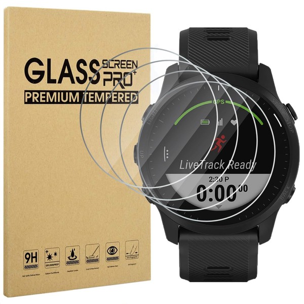 4 Pack Anti-Scratch Film for Garmin Forerunner 945 Screen Protector,