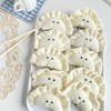 88flix Dumpling Strap Plush Keychain Keychain Gyoza Dumpling Charm Pendant