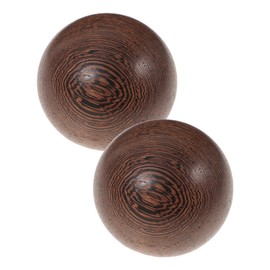 Garneck Rosewood Gong Balls Made of Wood – Pack of 2 – Handmade Baoding Balls Without For Hand Massage And Stress Relief, Ideal For Elderly People And Relief