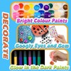 Omuyasi Glow-in-the-Dark Shells Painting Crafts, Craft Set Children from 4