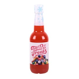 TIME FOR TREATS Flavored Syrup for Snow Cones, Homemade Sodas, Cocktails, Coffee, Baking and More - Time For Treats 16.9 Fluid Ounce Bottle (Bubble Gum)