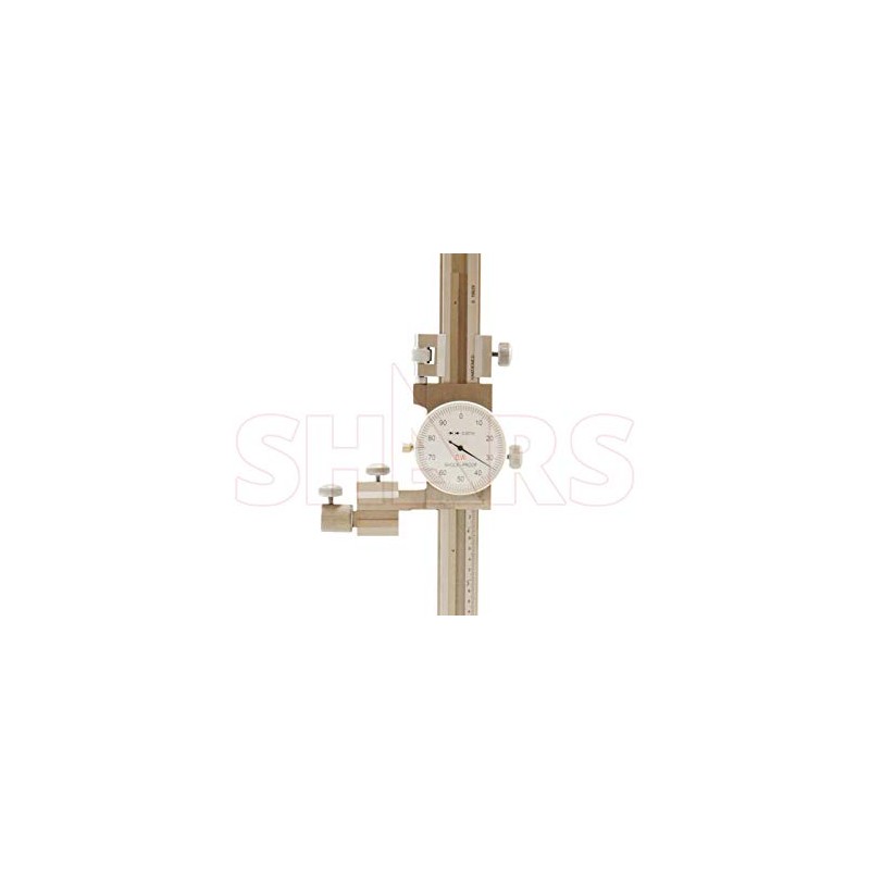 Shars Stainless Steel Dial Height Gage, 0-6" 303-4408 R]