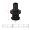 25mm Thru Hull Fitting Nylon Impact Resistance Leakproof Long Lasting