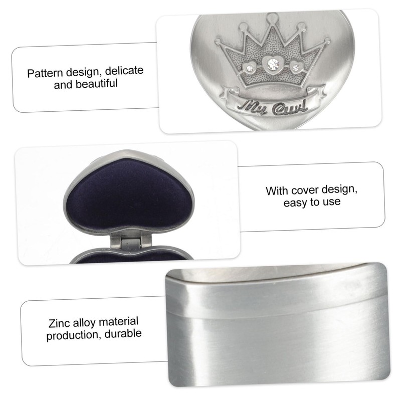 CIMAXIC 2pcs Box Hair Box Lost Tooth Holder My First