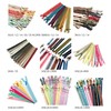 Y.K.K 3GKB10-6MIX Fastener with Beads, AG, 6 Color Set, 3.9