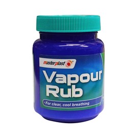 Menthol Vapour Rub Congestion Relief for Chest, Throat & Back Rub Eucalyptus (100g Tub)