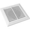ECOPRO VENT White 4" Inch Ventilation Grille - Inside/Outside use