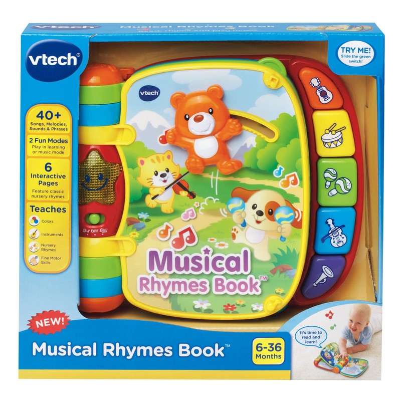Vtech Baby Musical Rhymes Book