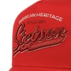 Stetson Since 1865 Trucker Cap Snapback Cotton Red One Size