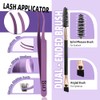 B&Q Fluffy Lash Clusters Kit UltraSoft Cluster Eyelash Extensions, 200D