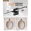 Ensenior Modern Bathroom Vanity Light 24 inch, Built-in Dimmer, 14W