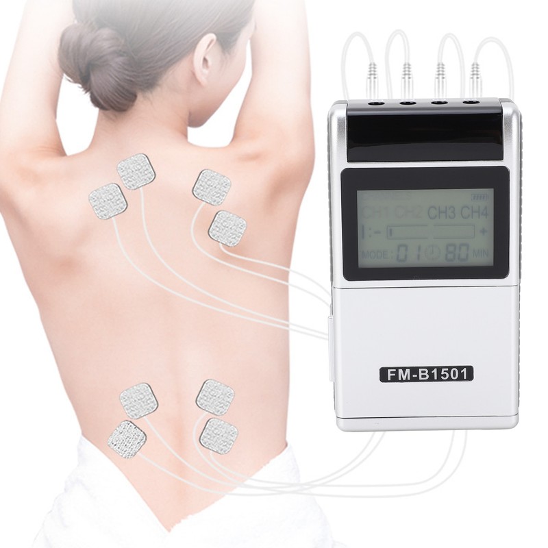 TENS Electronic Stimulator 15 Modes 20 Gears Low Frequency Pulse