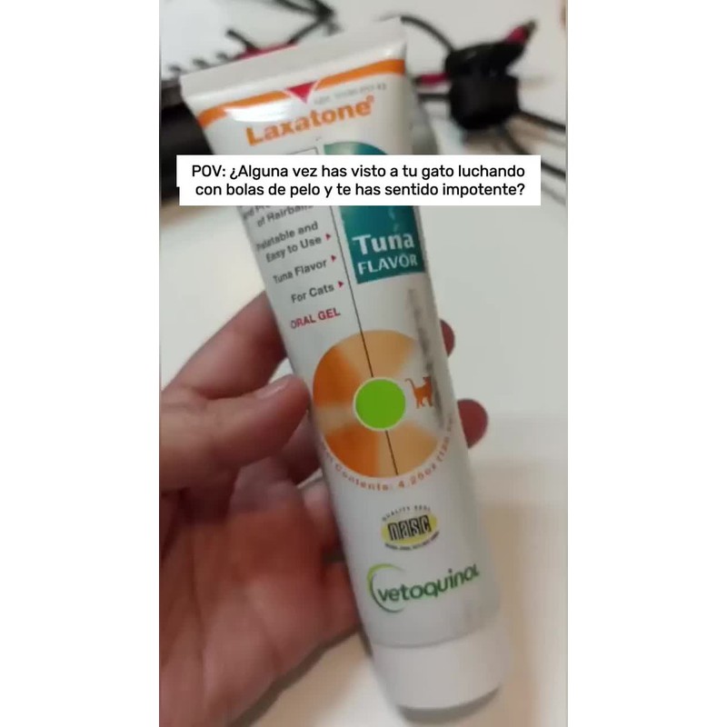 Laxatone Vetoquinol Laxante Para Gato Bolas De Pelo Maple