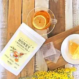 H&F BELX Honey Rooibos Tea Decaffeinated Non-Sugar Calorie Free (0.8 oz (2.0 g) x 20 Packets Tea Bag, Premium Honey Rooibos Tea