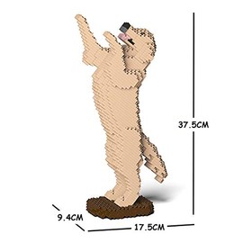 JEKCA Golden Retriever 04S-M03 | Dog Plastic Building Blocks | Age 14+